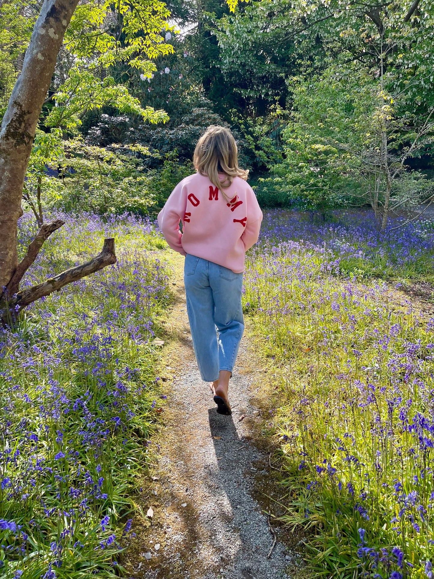 Mommy pink and red sweatshirt