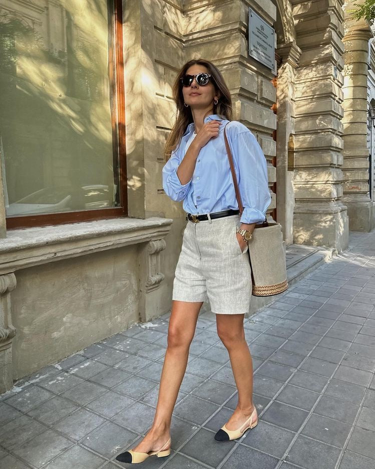 Mary Jane nude sling back shoes
