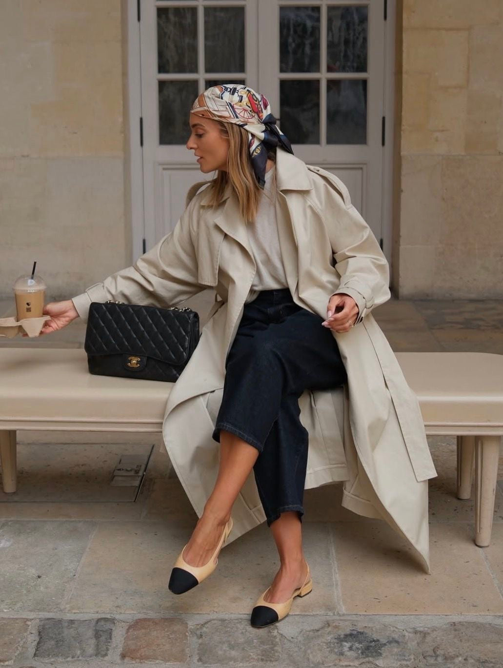 Mary Jane nude sling back shoes