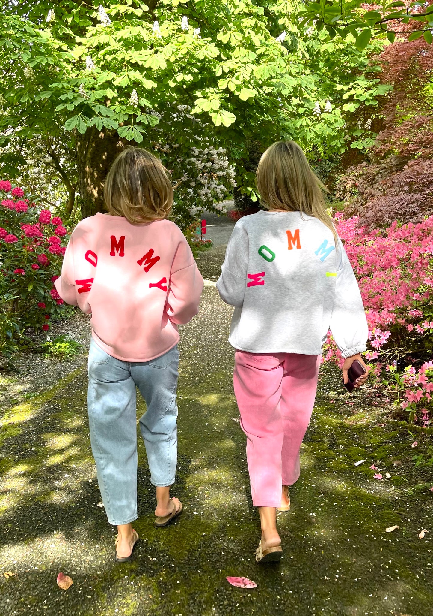 Mommy pink and red sweatshirt