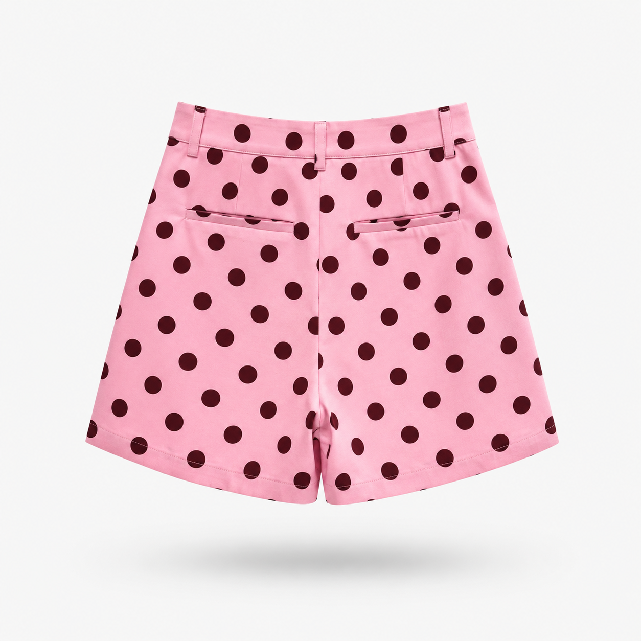 Kelly pink polka dot shorts