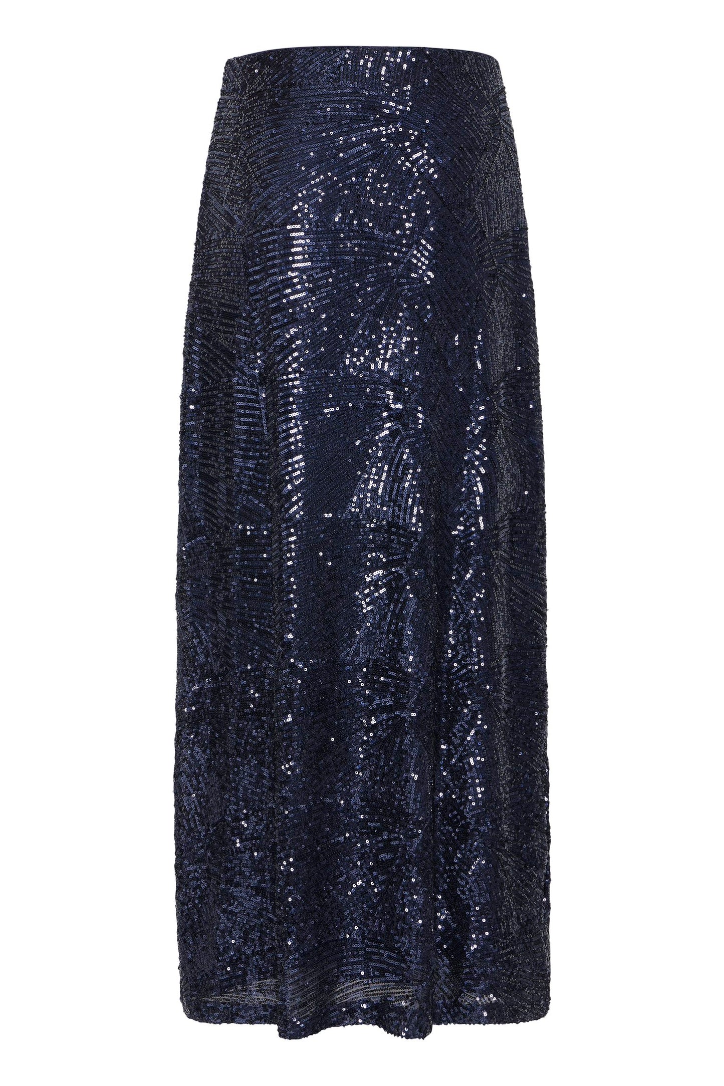 IHFAUCA Skirt Maritime Blue sequin skirt