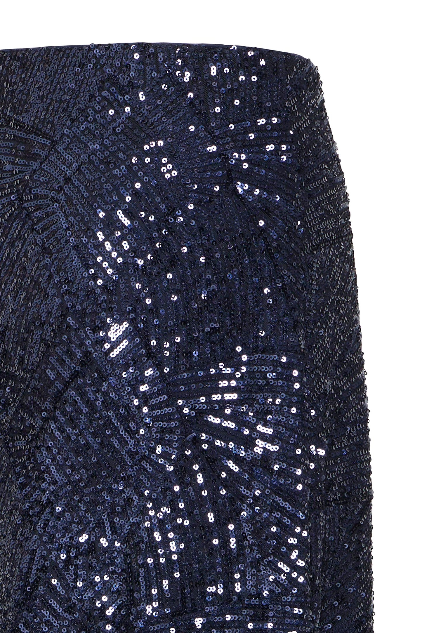 IHFAUCA Skirt Maritime Blue sequin skirt