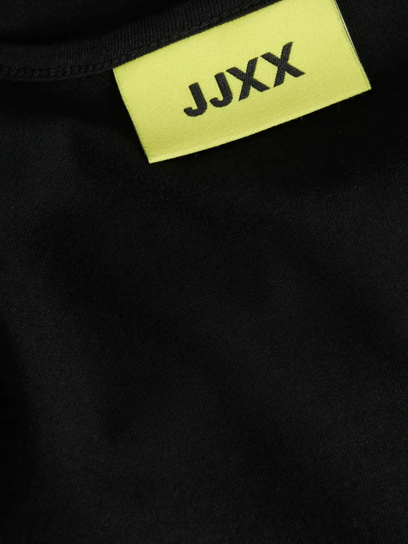 Gigi square neck black top